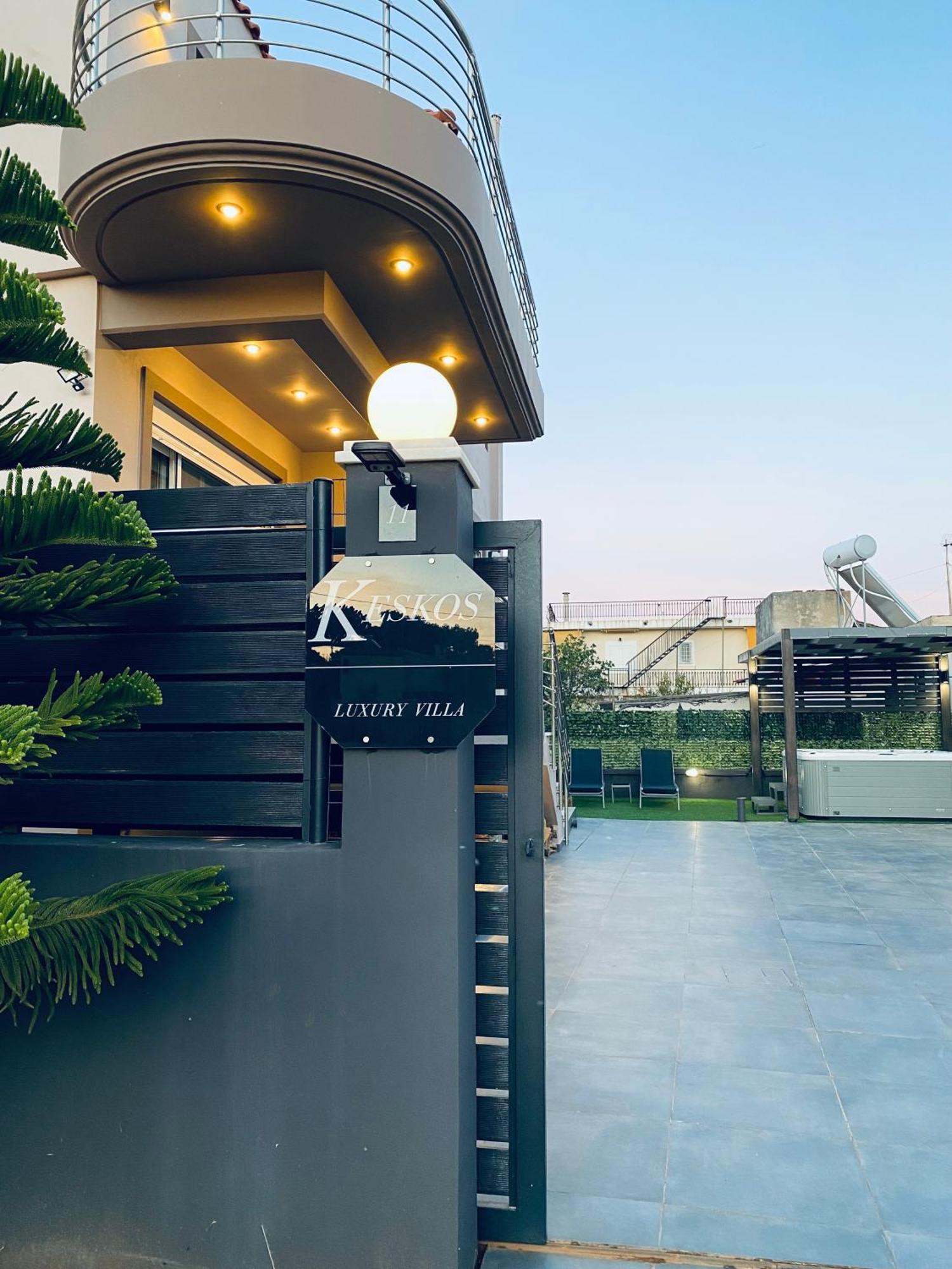Keskos Luxury Villa Artemida  Esterno foto