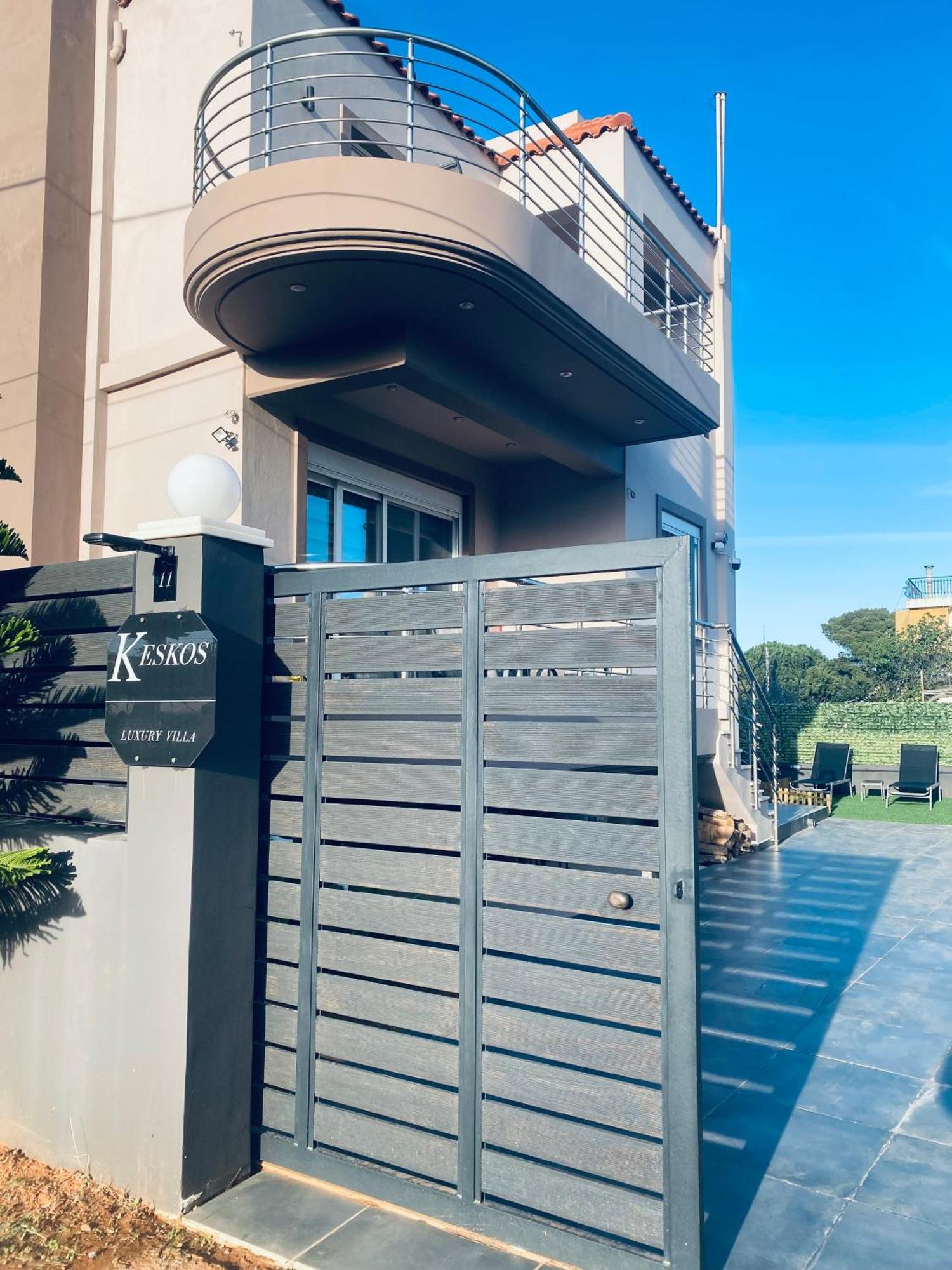 Keskos Luxury Villa Artemida  Esterno foto